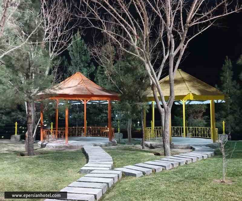 آلاچیق و امکانات در پارک خورشید مشهد